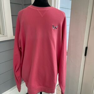 Bobby Jones crewneck pullover size large 100% Peruvian Pima Cotton Pink comfy